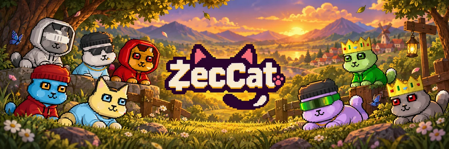 Zeccats together in their sunset valley